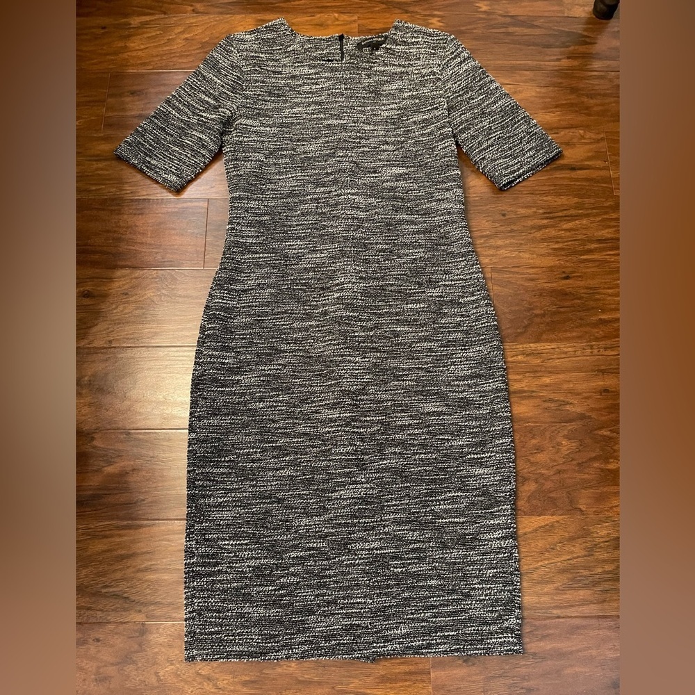 Banana Republic Textured Midi Dress Size 4
